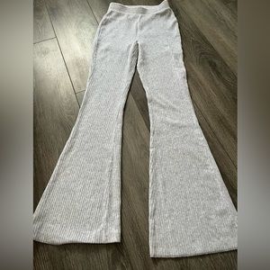 Aerie Ribbed XS high waisted flare leggings